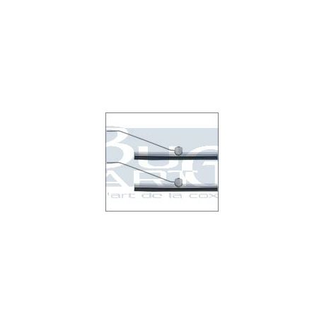 BALAIS ET BRAS ESS. GL.53-57 GRIS (185mm) PAIRE