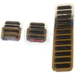 KIT COUVRE PEDALES CHROME 3PC
