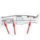 CHROMES ORIG. TABL.D.BORD ET CLIPS 58-67