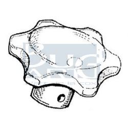 BOUTON CHAUFFAGE -64 ET T2-67 noir