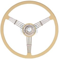 VOLANT BANJO FLAT 4 (sans moyeu) BLANC